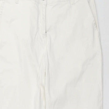 Damart Womens White  Denim Jegging Jeans Size L L29 in