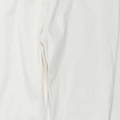 Damart Womens White  Denim Jegging Jeans Size L L29 in