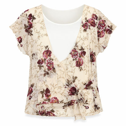 Womens UK Size 3XL Must Multicoloured Basic Blouse