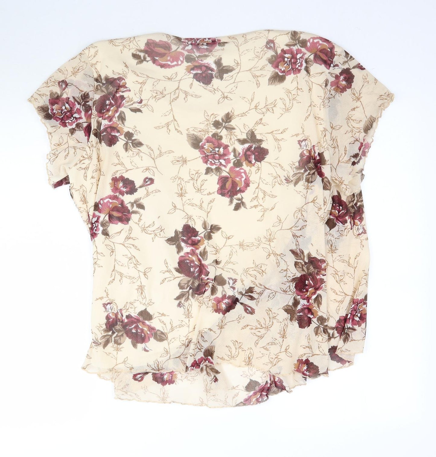 Womens UK Size 3XL Must Multicoloured Basic Blouse