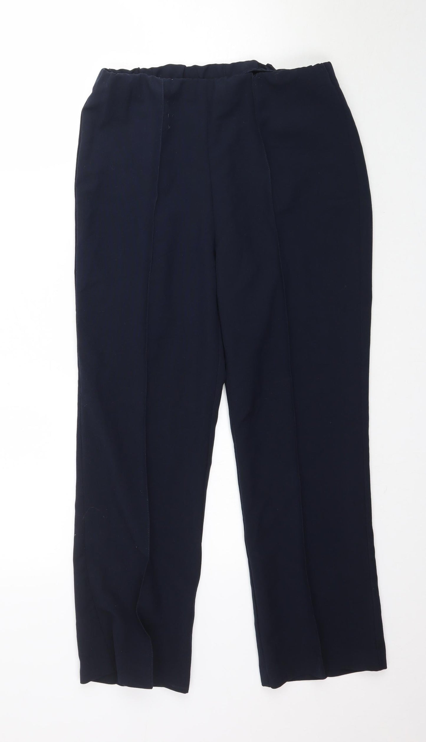 Womens UK Size 10 Julipa Regular Fit  Blue Trousers