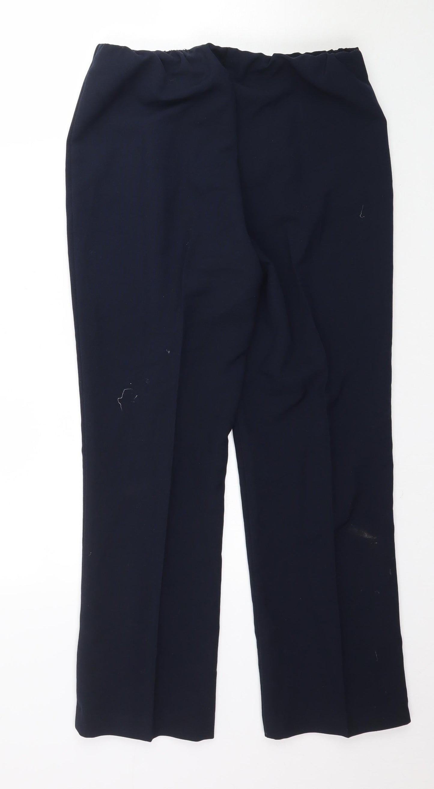 Womens UK Size 10 Julipa Regular Fit  Blue Trousers