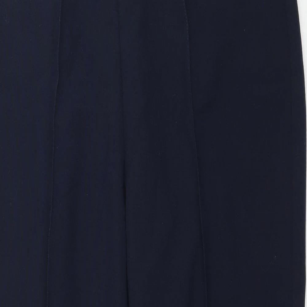 Womens UK Size 10 Julipa Regular Fit  Blue Trousers