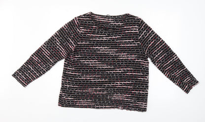 Womens UK Size 18 M&Co Multicoloured Pullover Jumper