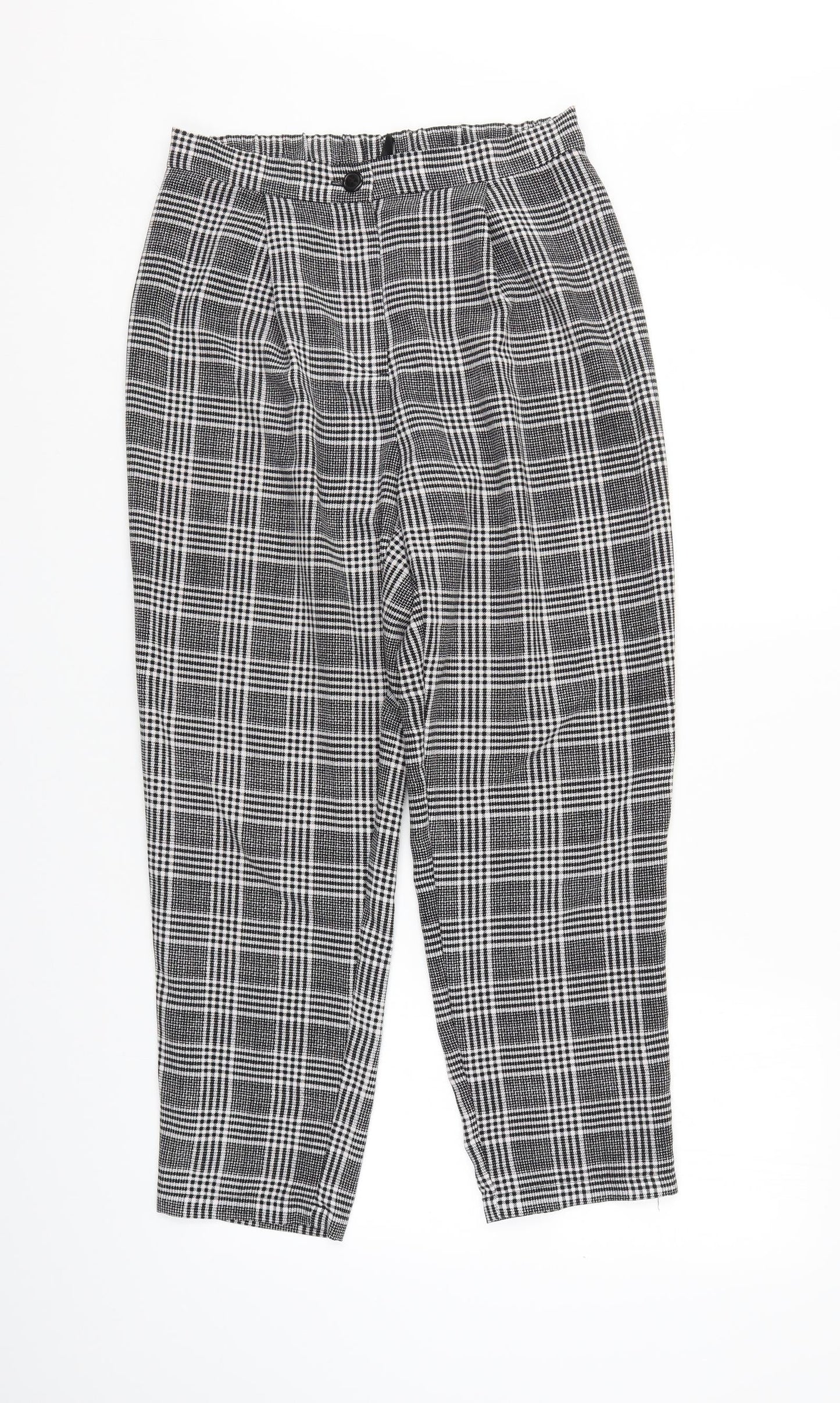 Womens UK Size 10 Divided Regular Fit  Grey Trousers