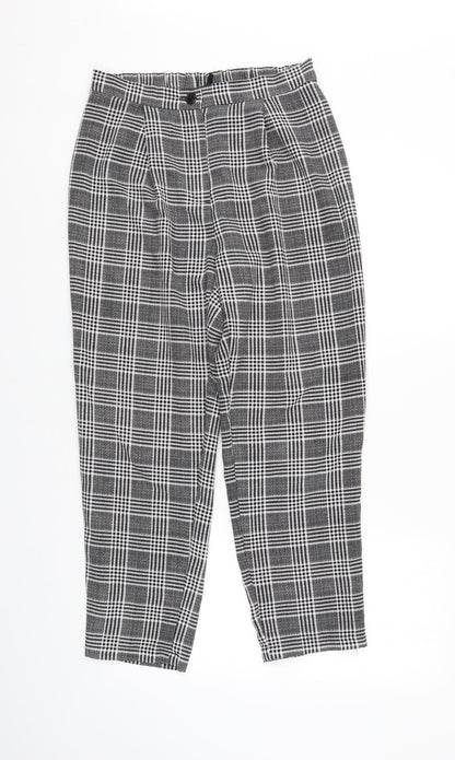 Womens UK Size 10 Divided Regular Fit  Grey Trousers