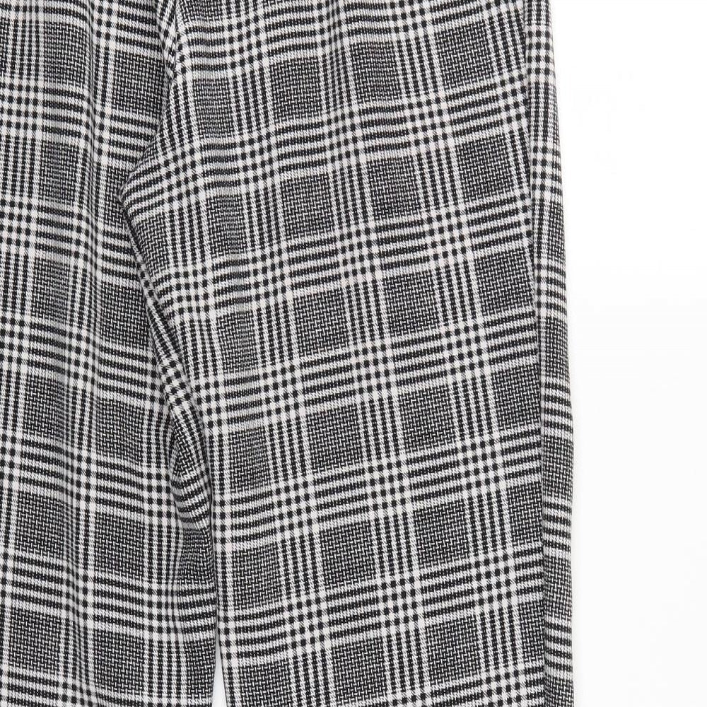 Womens UK Size 10 Divided Regular Fit  Grey Trousers