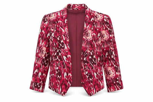 Womens UK Size 10 Papaya Regular Multicoloured Suit Jacket