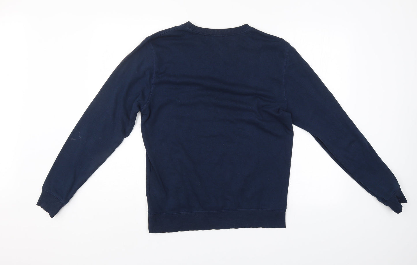 Mens UK Size S Divided Blue Pullover Sweatshirt