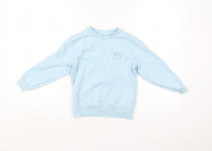 Studio Girls Blue   Pullover Sweatshirt Size 5-6 Years