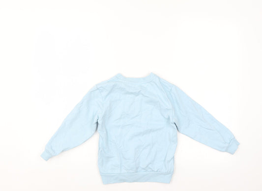 Studio Girls Blue   Pullover Sweatshirt Size 5-6 Years