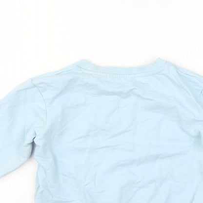 Studio Girls Blue   Pullover Sweatshirt Size 5-6 Years