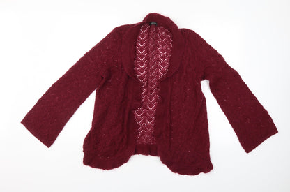 Florence & Fred Womens Purple   Cardigan Jumper