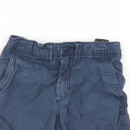 LOGG Boys Blue  Denim Chino Shorts Size 5-6 Years
