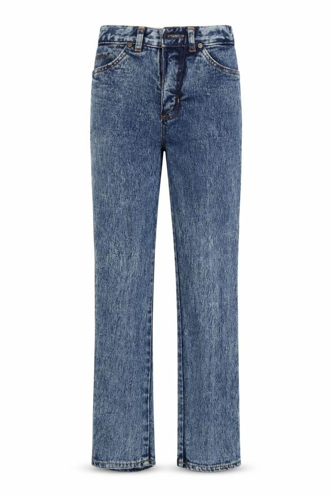 Womens Blue  Denim Straight Jeans Size 23 in L24 in