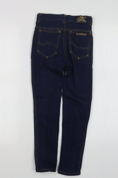 51 States Girls Blue  Denim Straight Jeans