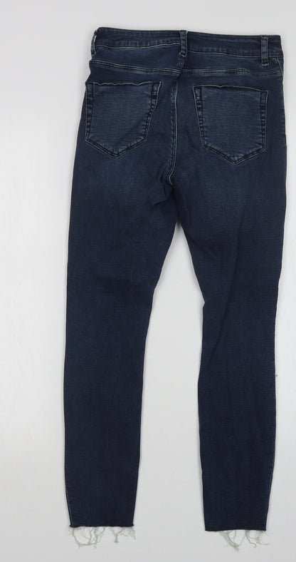 ASOS Womens Blue  Denim Straight Jeans Size 26 in L25 in