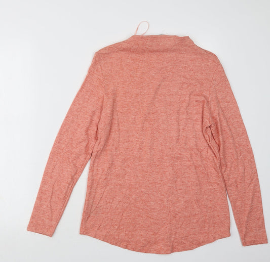 Klass Womens Pink  Knit Pullover Jumper Size S