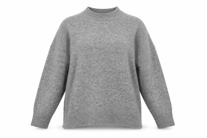 Womens UK Size S Warehouse Grey Pullover Jumper