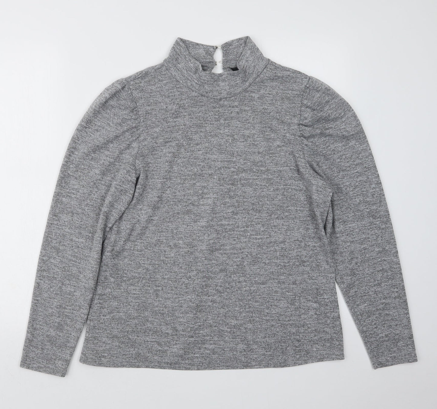 Womens UK Size 16 M&Co Grey Pullover Jumper