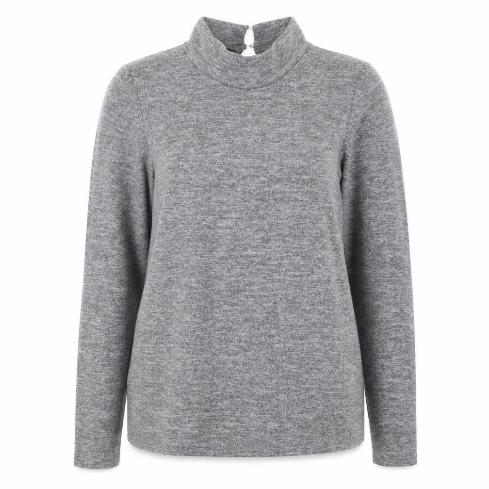 Womens UK Size 16 M&Co Grey Pullover Jumper
