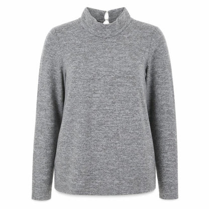 Womens UK Size 16 M&Co Grey Pullover Jumper