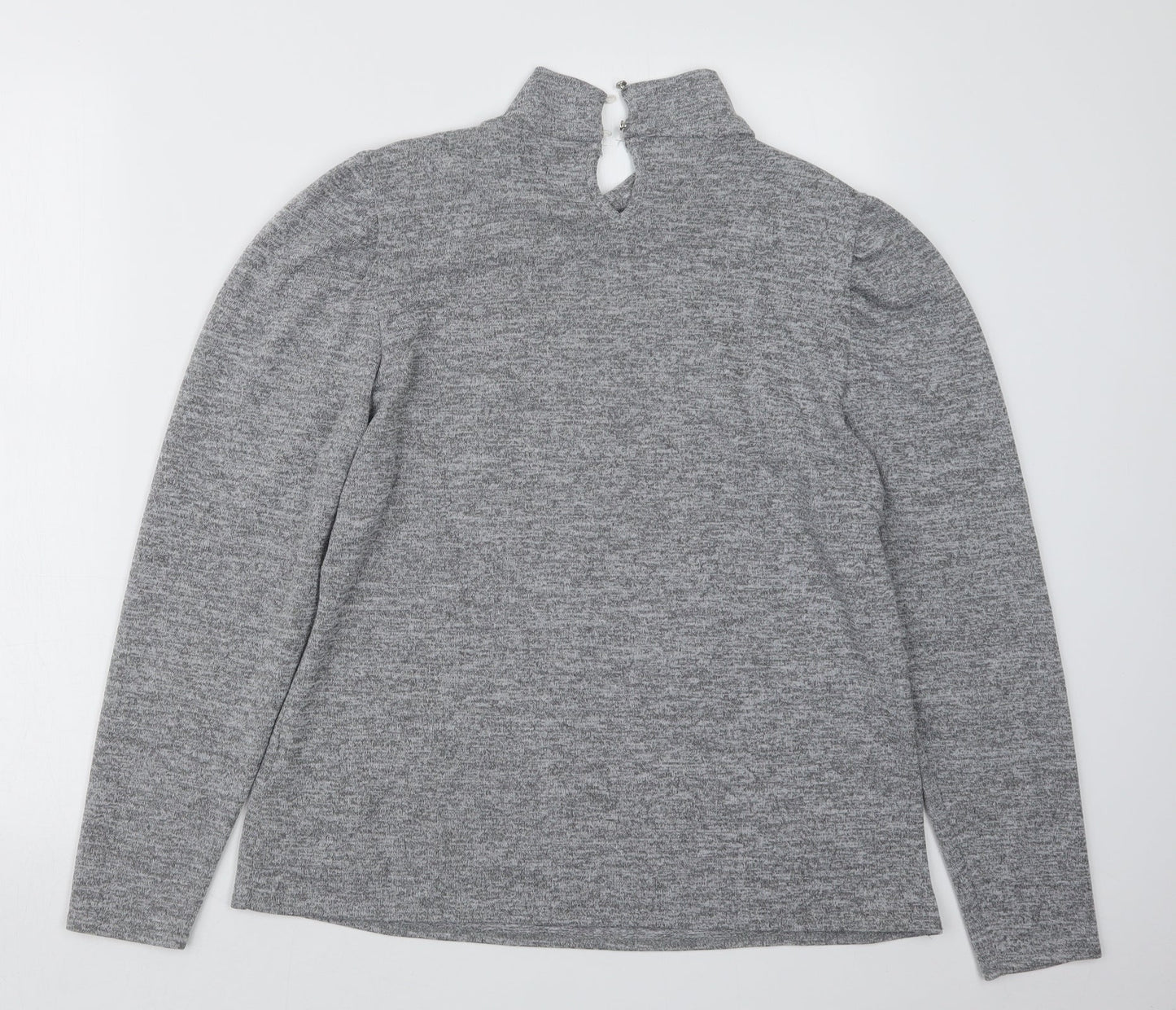 Womens UK Size 16 M&Co Grey Pullover Jumper