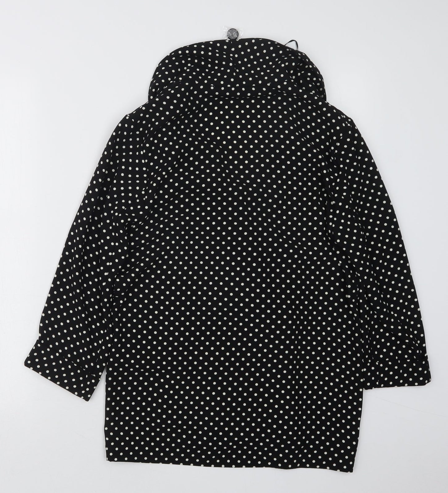 F&F Womens Black Polka Dot  Jacket  Size 8