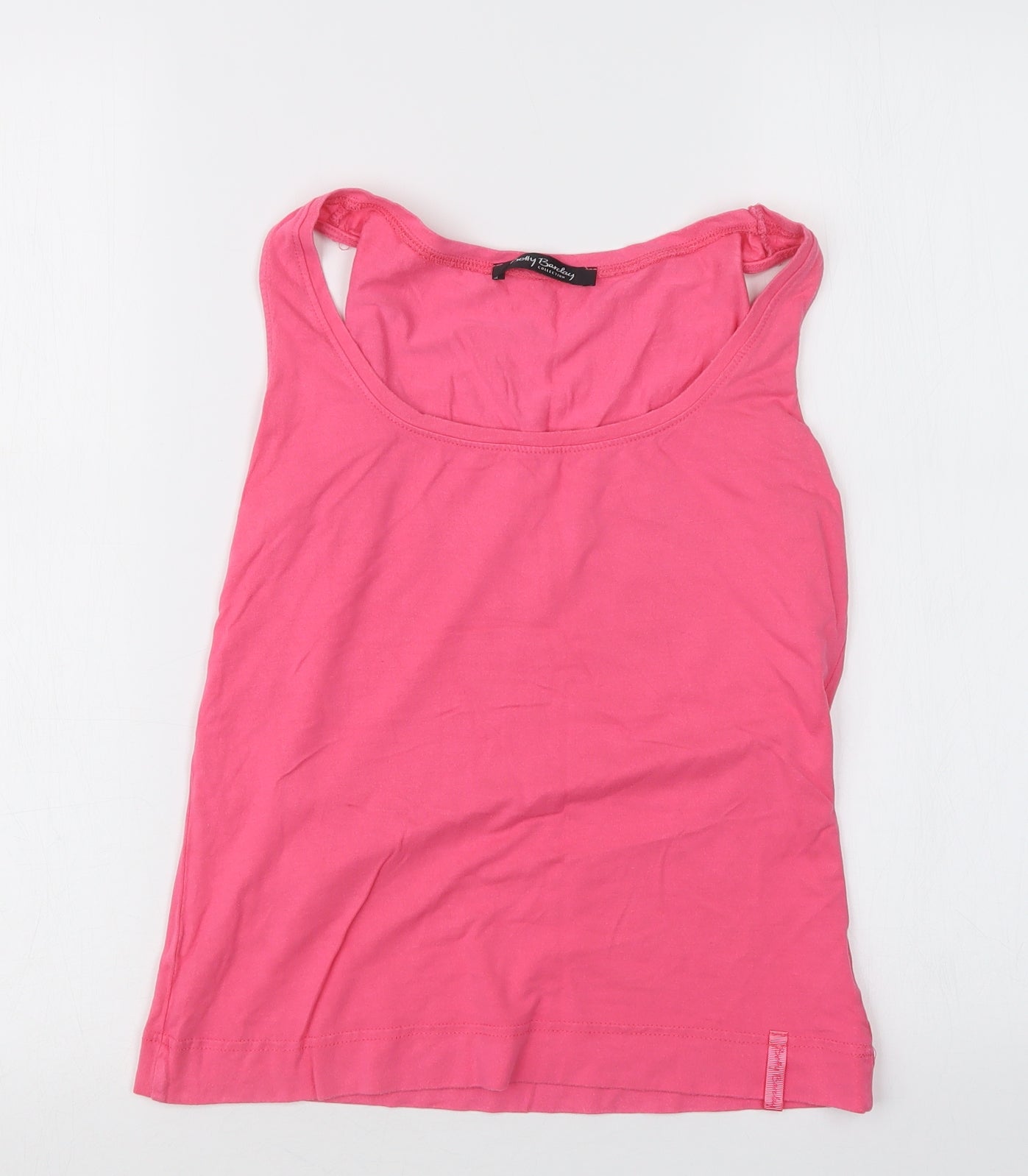 Womens UK Size 12 Betty Barclay Pink Basic Tank