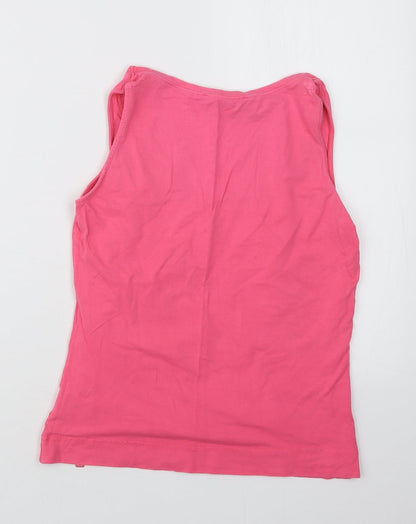 Womens UK Size 12 Betty Barclay Pink Basic Tank
