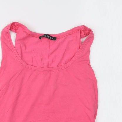 Womens UK Size 12 Betty Barclay Pink Basic Tank