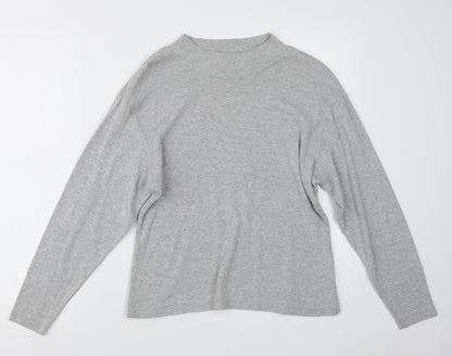 Womens UK Size 14 Berkertex Grey Pullover Jumper