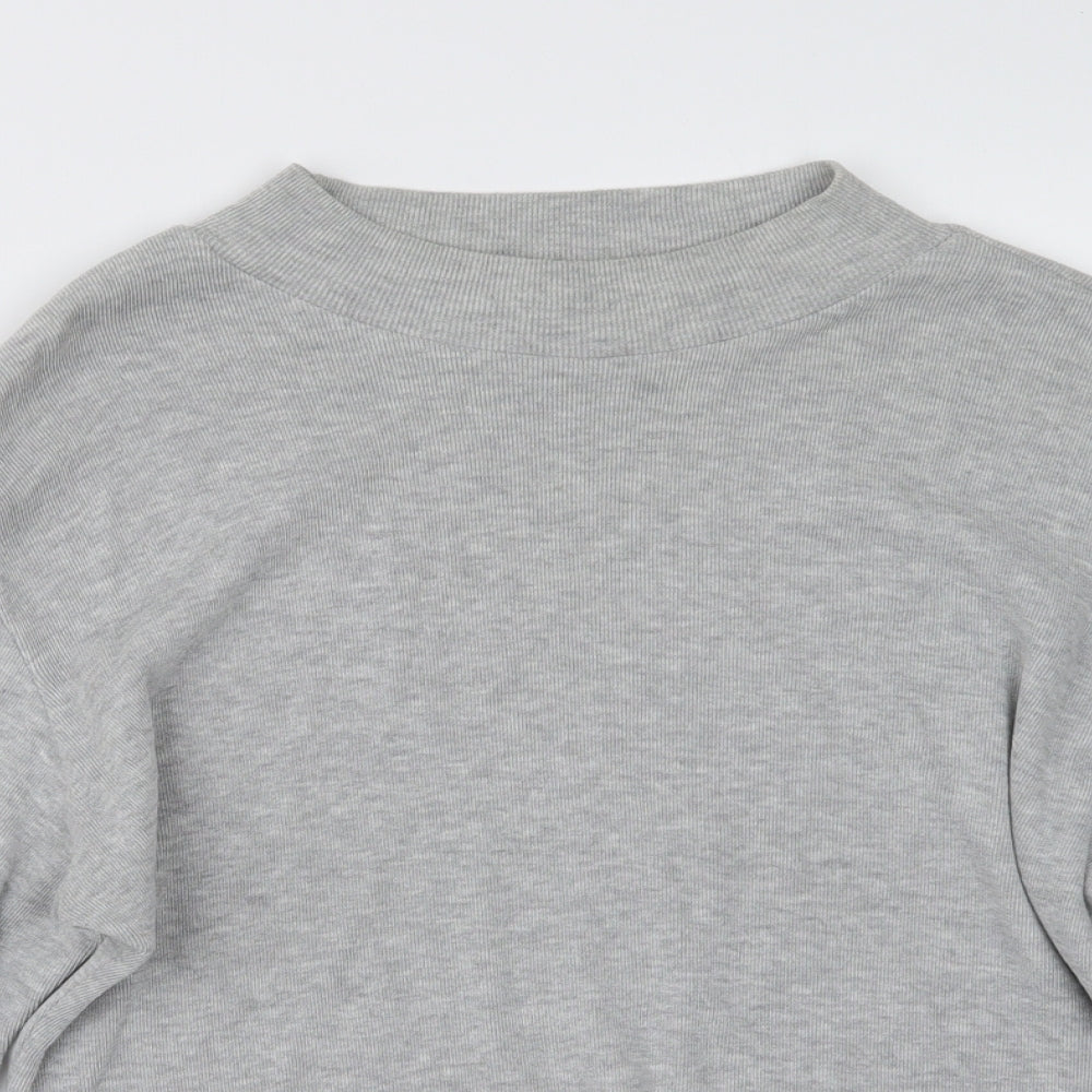 Womens UK Size 14 Berkertex Grey Pullover Jumper