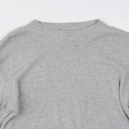 Womens UK Size 14 Berkertex Grey Pullover Jumper