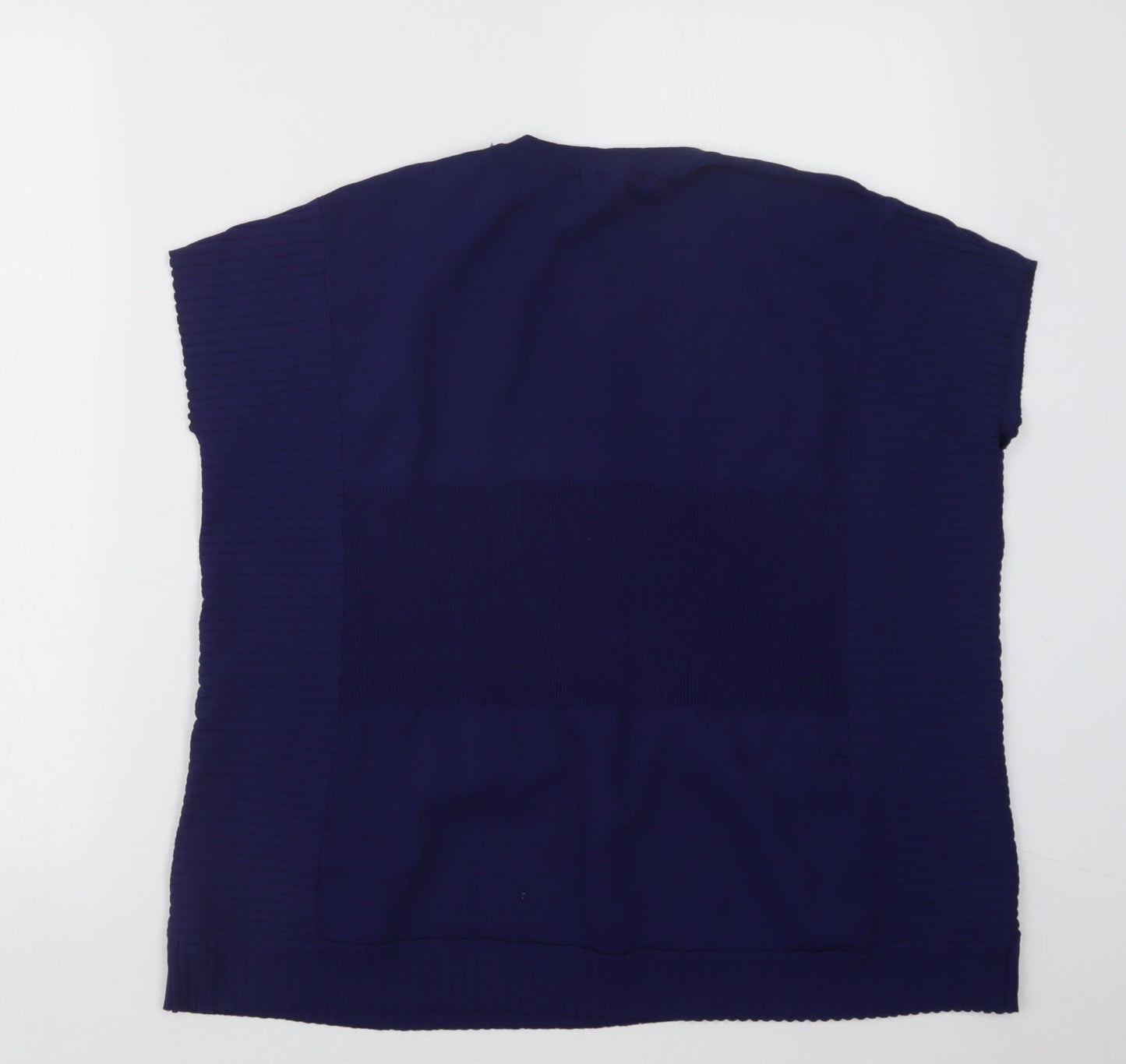 Womens UK Size S Vida Vi Blue Pullover Jumper