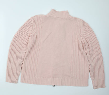 Womens UK Size 16 Atmosphere Pink Cardigan Jumper