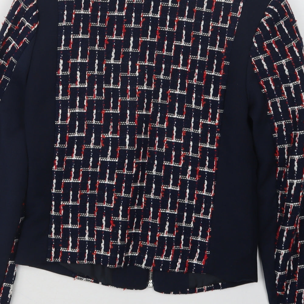 Womens UK Size 4 H&M Blue Jacket