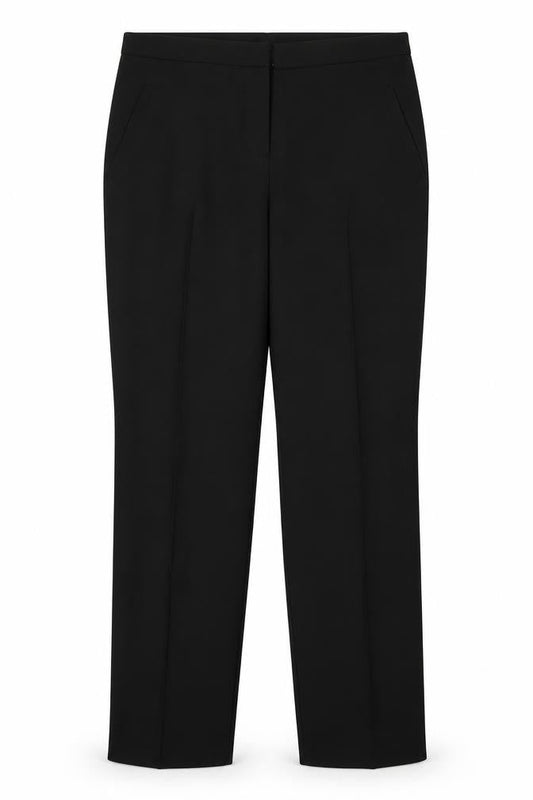 Womens UK Size 8 Dorothy Perkins Regular Fit Dress Pants Black Trousers