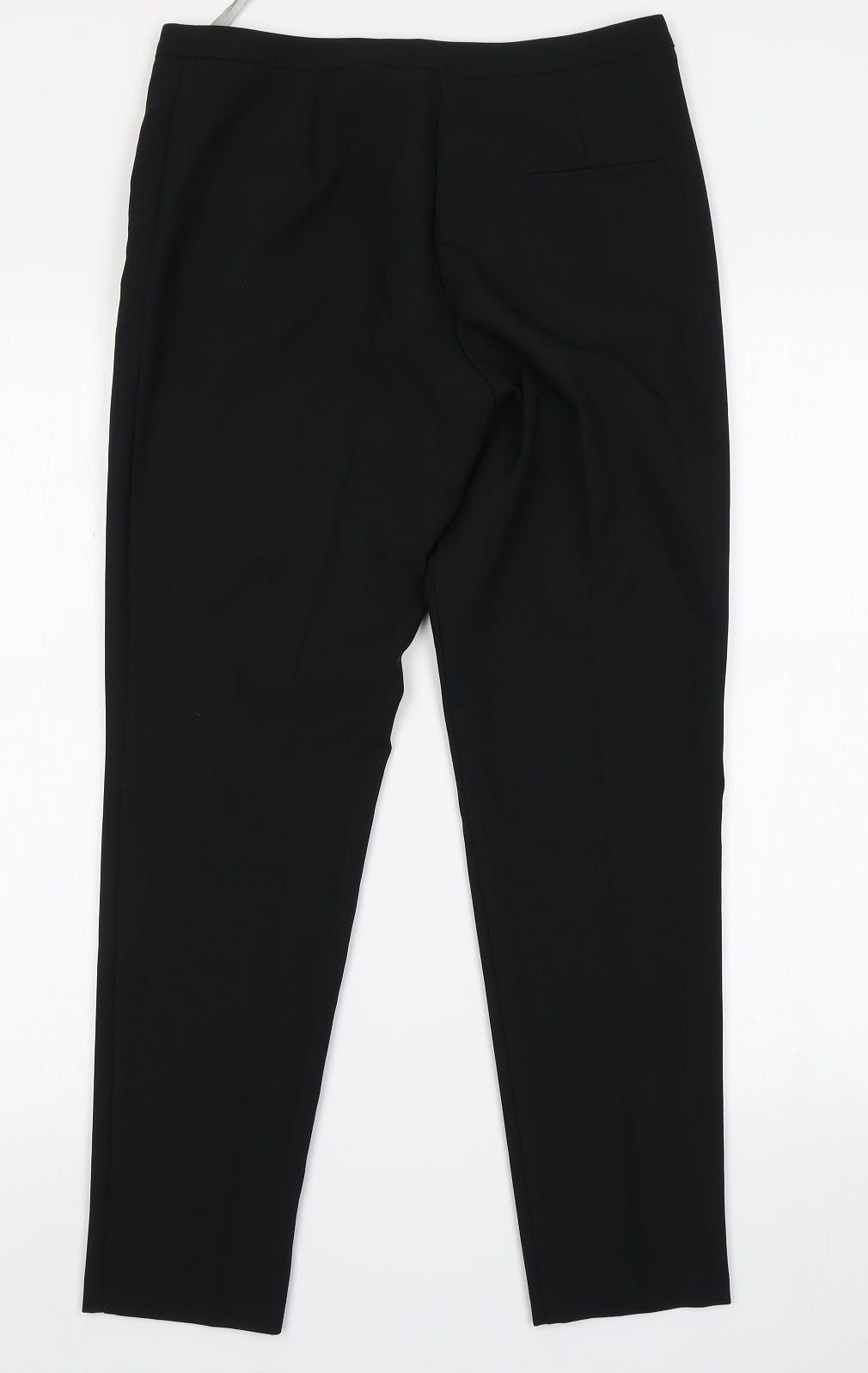 Womens UK Size 8 Dorothy Perkins Regular Fit Dress Pants Black Trousers