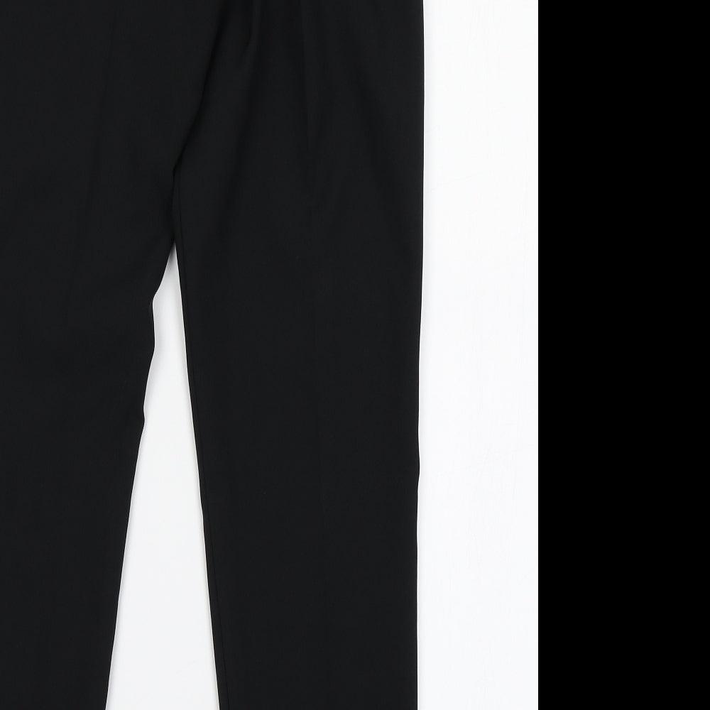 Womens UK Size 8 Dorothy Perkins Regular Fit Dress Pants Black Trousers
