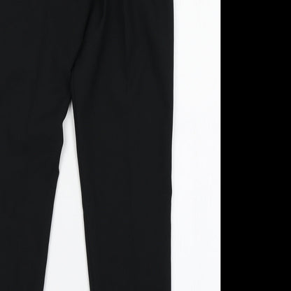 Womens UK Size 8 Dorothy Perkins Regular Fit Dress Pants Black Trousers