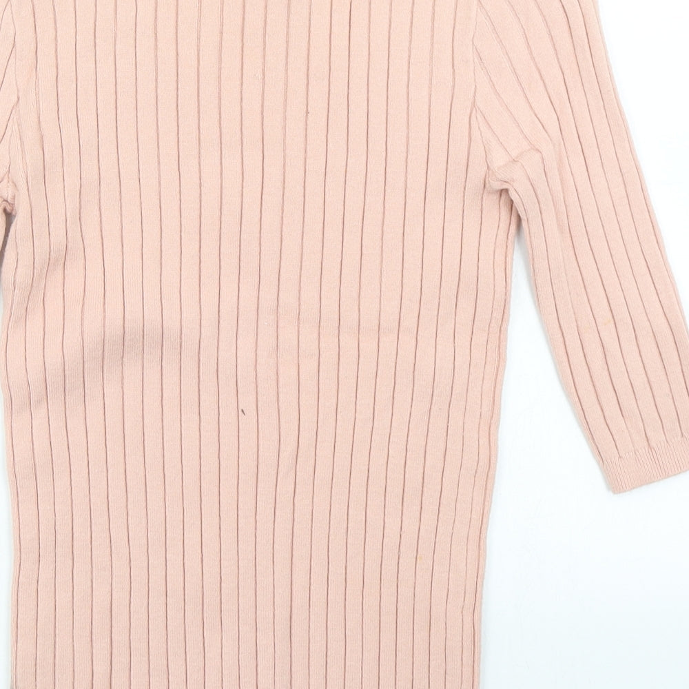 Womens UK Size 10 Atmosphere Pink Pullover Jumper