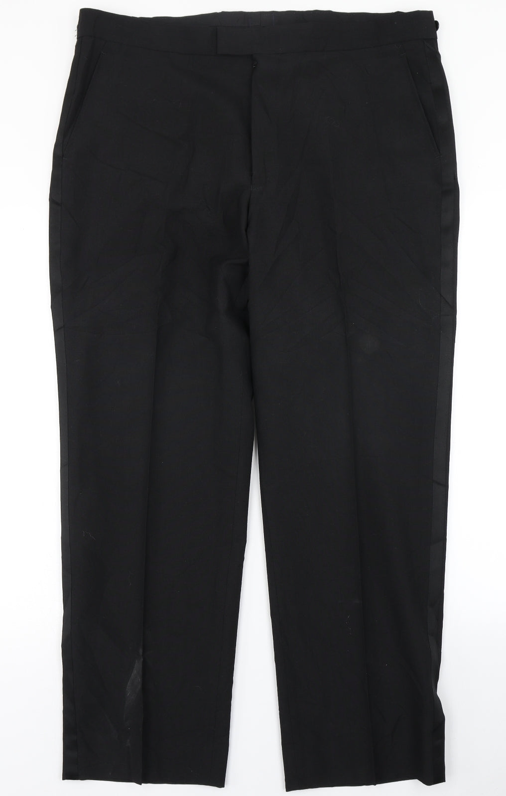 Sovereign Collection Mens Black   Trousers  Size 38 in L28 in