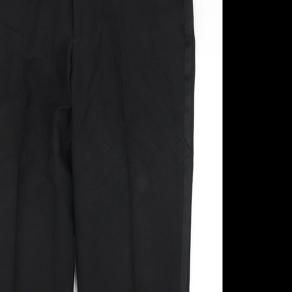 Sovereign Collection Mens Black   Trousers  Size 38 in L28 in