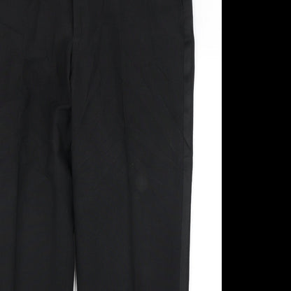 Sovereign Collection Mens Black   Trousers  Size 38 in L28 in