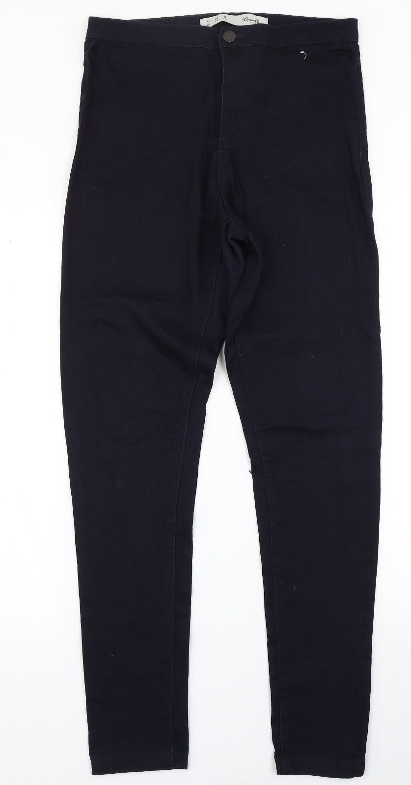 Denim Co Womens Blue  Denim Skinny Jeans Size 12 L29 in