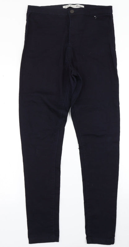 Denim Co Womens Blue  Denim Skinny Jeans Size 12 L29 in