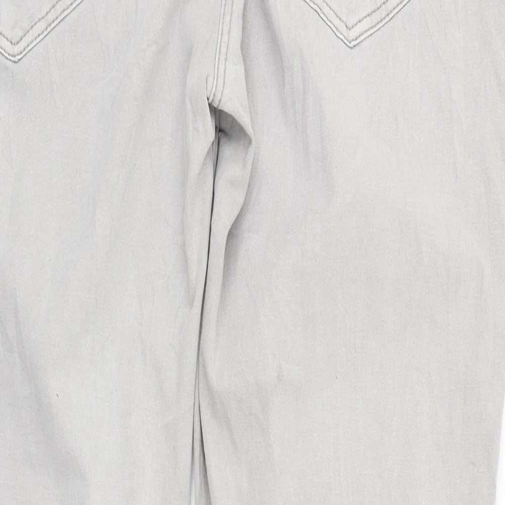 Cecil Mens Grey  Denim Straight Jeans Size 36 in L31 in