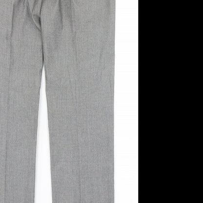 Harry Brown Mens Grey   Dress Pants Trousers Size 32 in L29 in