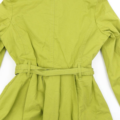 NEXT Womens Green   Overcoat Coat Size 6